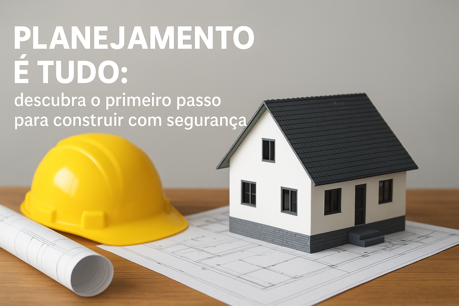 Planejamento é tudo: Descubra como começar a construir com segurança