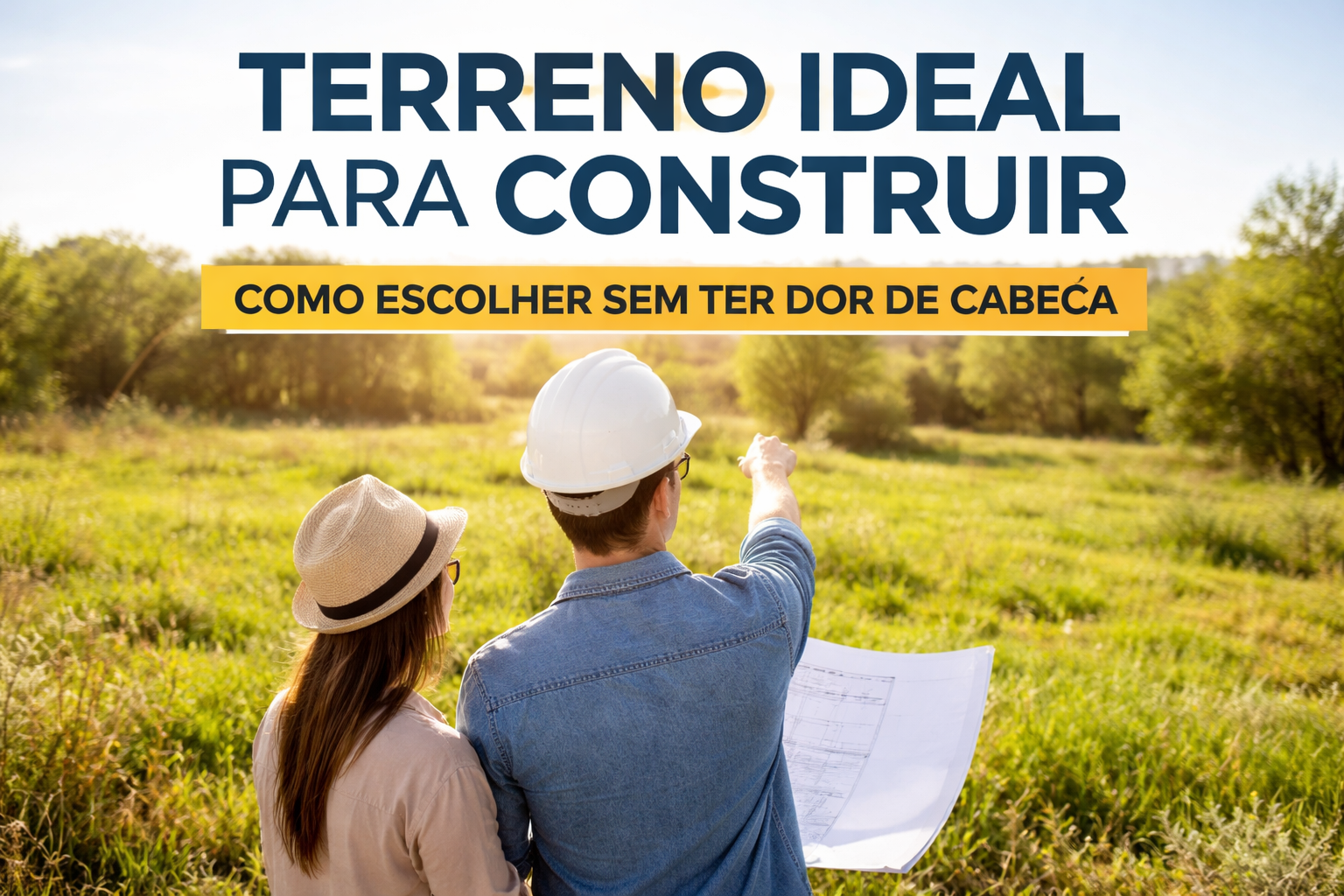 Terreno ideal para construir: como escolher sem ter dor de cabeça ?